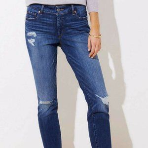 Adorable LOFT Size 6 mid-rise curvy skinny jeans